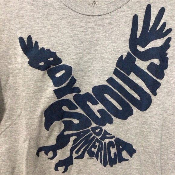 Boy Scouts of America Gray Long Sleeve Shirt - Size Small - Picture 2 of 5